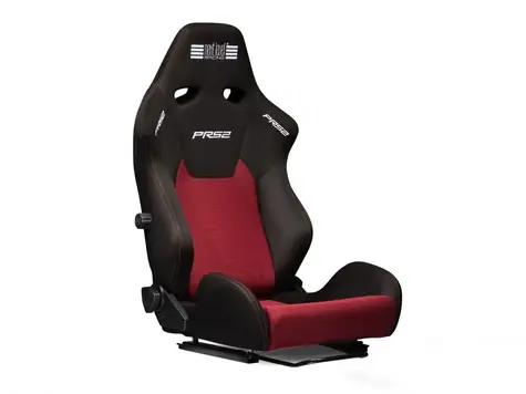 Next Level Racing PRS2 Performance Reclining Sim Racing Seat schwarz-rot / Gaming-Sitz / max. Tragkraft 150kg 