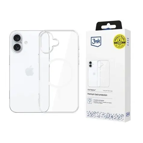 3mk Clear MagCase Backcover für Apple iPhone 17