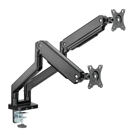 Brateck LDT60-C024 / Monitorhalterung / zwei Arme / Tragkraft 16 kg / VESA 75 & 100