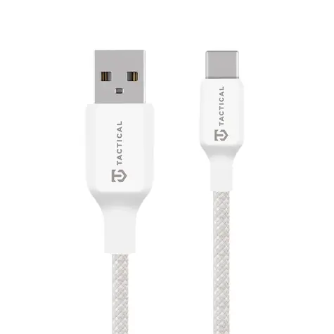 Tactical Cable USB-A/USB-C 1 m Weiß