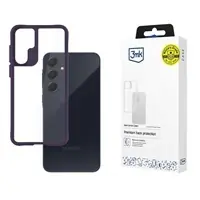 3mk Satin Armor Case+ Rückseite für Samsung Galaxy A55 5G Lila