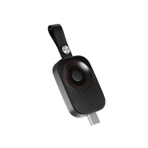 Epico UltraBase Mini-Ladegerät EO20 für Apple Watch, schwarz / USB-C / Reiseversion