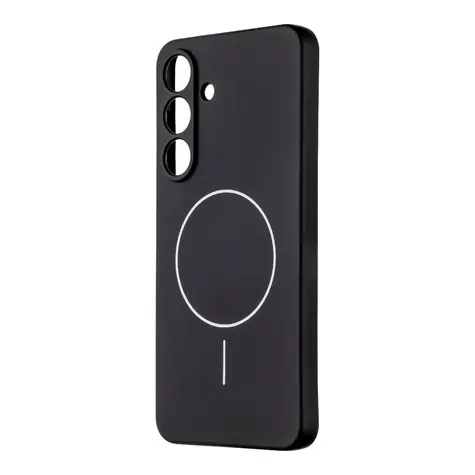 Obal:Me MagNetix Matte TPU Hülle für Samsung Galaxy S25 FE Schwarz