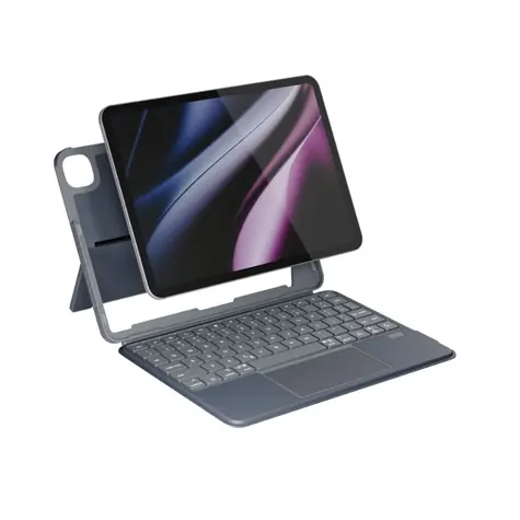 Epico UltraBoard Tastatur mit Hintergrundbeleuchtung und Hülle EK30 für Apple iPad 10,9" (2022)/11" A16 / SK / Multi-Touch-Trackpad