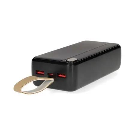 Nedis PBKPD20W325BK schwarz / Powerbank / 30000 mAh / PD3.0 20W / 2x USB-A + 1x USB-C
