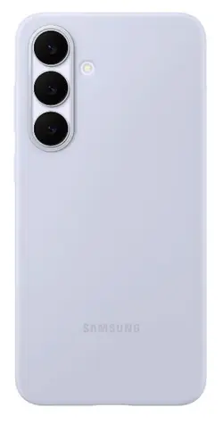 Ausgepackt - Samsung Silikon-Rückseite S25 FE Hellblau / ausgepackt