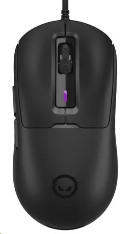 LORGAR MSA10 schwarz / Kabelgebundene Gaming-Maus / USB-A / 12000 DPI 
