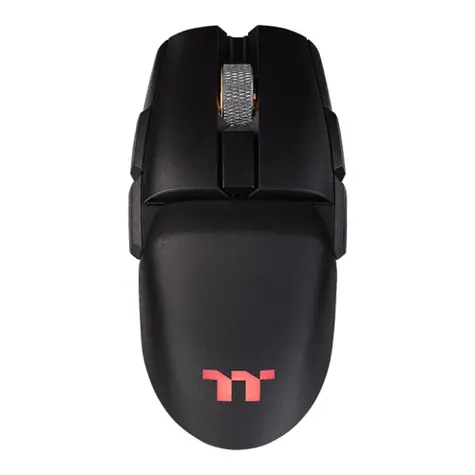 Thermaltake Argent M5 Kabellose RGB-Maus, schwarz / Optische Maus / 16000 DPI / Bluetooth / USB 