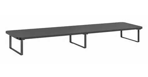 Gembird MS-TABLE2-01 2-Monitor-Ständer schwarz / Tragkraft 20 kg
