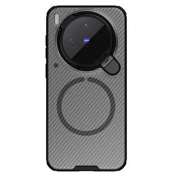 Nillkin CamShield Prop Magnetische Rückseite für Vivo X300 Transparent Schwarz