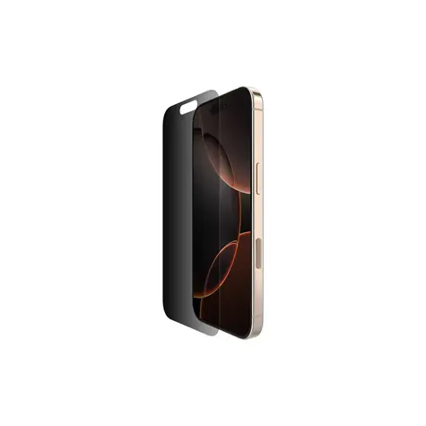 Belkin SCREENFORCE Invisiglass Privacy Antimikrobielles Schutzglas für Apple iPhone 16 Pro