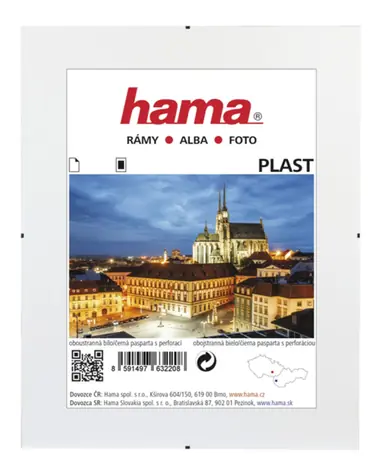 HAMA Clip-Fix Kunststoffglas 62x93 cm