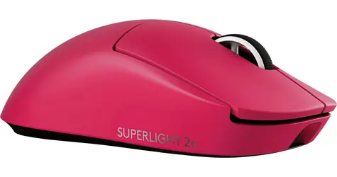 Logitech PRO X SUPERLIGHT 2C pink / Kabellose Gaming-Maus / 5 Tasten / 44000 dpi