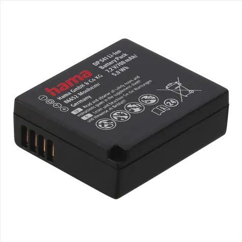 HAMA Fotoakku Typ Panasonic DMW-BLG10 / Li- ION 7,2 V / 700 mAh