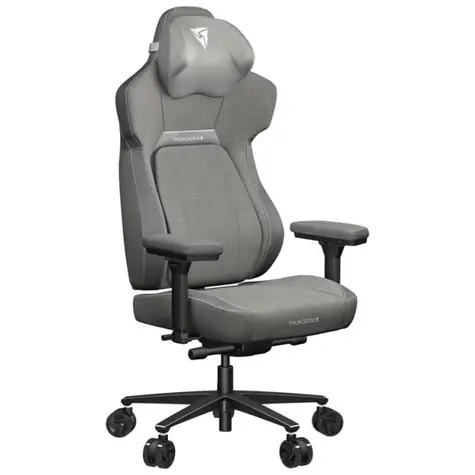 ThunderX3 CORE-Loft hellgrau / Gaming-Stuhl / Stoffbezug / Rollen / Belastbarkeit 150 kg