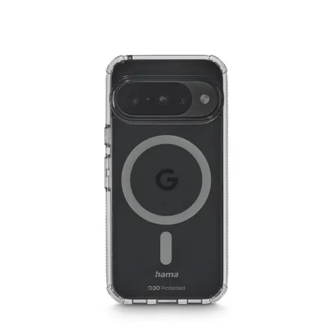HAMA Extreme Protect Schutzhülle für Google Pixel 10/10 Pro, transparent / magnetisch / D3O® / vergilbungsfrei