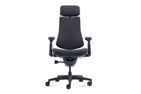 LiberNovo Omni Dynamic Ergonomischer Stuhl (Mitternachtsschwarz) - 48 cm