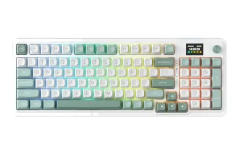 Redragon Galatin Pro K719WG-RGB-PRO weiß / Gaming-Tastatur / mechanisch / Redragon Schalter / RGB / USB / US