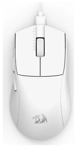Redragon M724W K1NG weiß / Gaming-Maus / optisch / 12400 DPI / 6 Tasten / USB