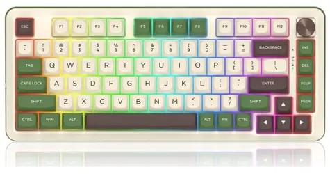 Redragon K681CGC-RGB-PRO Cyrus Grün / Gaming-Tastatur / Mechanisch / Dragon Growl / RGB / BT / USB / US 