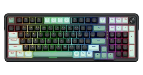 Redragon EISA Magnetic K686BG-RGB-M schwarz / Gaming-Tastatur / mechanisch / Redragon UltraMag / RGB / USB / US
