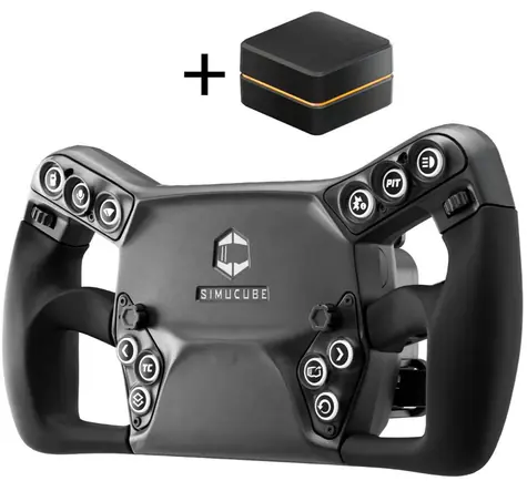 Simucube Savu Sport Rennlenkrad + Link Hub