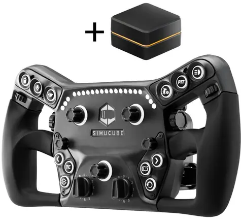 Simucube Savu Pro Rennlenkrad + Link Hub