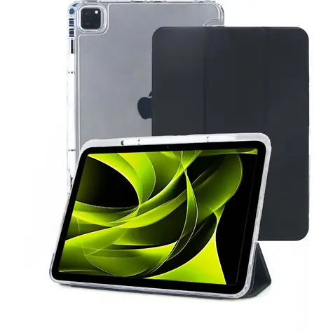 Mobile Origin Easy Tablet Case Klapphülle für Apple iPad Pro 11" M5 2025/M4 2024, transparent