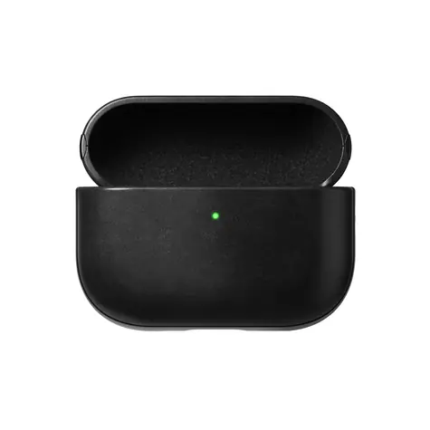 Nomad Moderne Lederhülle für Apple AirPods Pro 3, schwarz