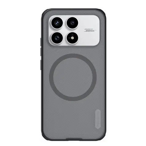 Nillkin Super Frosted PRO Magnetische Rückseite für POCO F8 Pro Transparent Schwarz