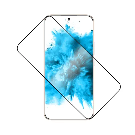 FIXED Vollflächiger Displayschutz aus gehärtetem Glas für Honor 400 Schwarz