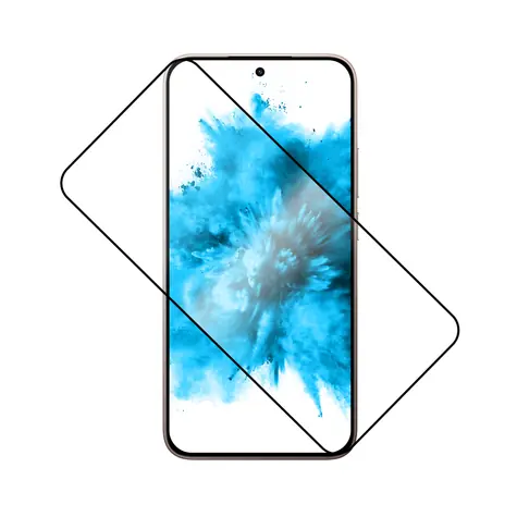 FIXED Vollflächige Displayschutzfolie aus gehärtetem Glas für XIAOMI 15T/15T Pro Schwarz