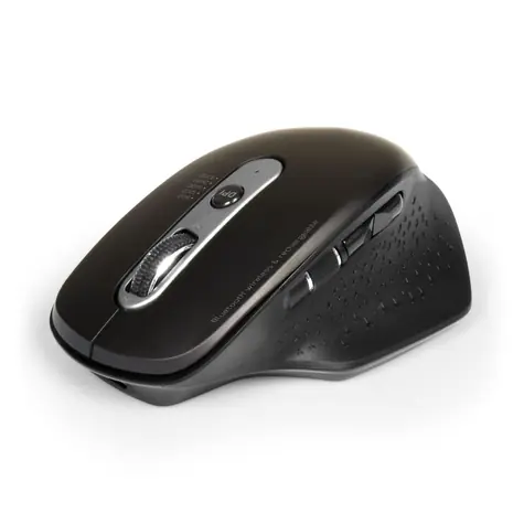 Ausgepackt - PORT CONNECT Office Executive Maus, schwarz, kabellos aufladbar, Bluetooth