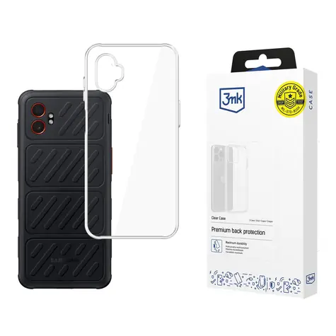 3mk Clear Case Schutzhülle für Samsung Galaxy XCover 7 Pro, transparent