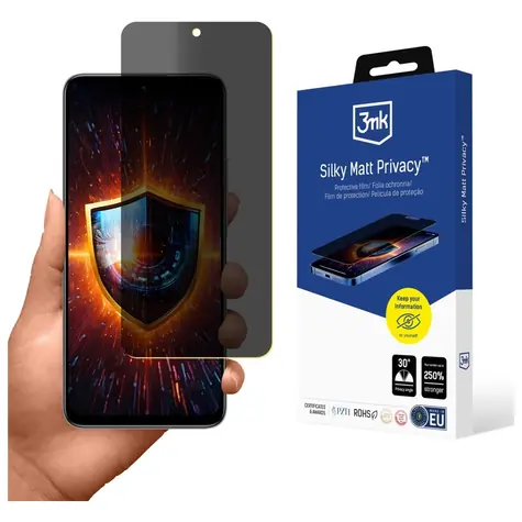 3MK Silky Matt Privacy-Folie für Honor X7D