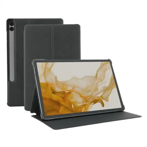 Mobilis RE.LIFE Schutzhülle für Samsung Galaxy Tab S10/S9 FE, schwarz