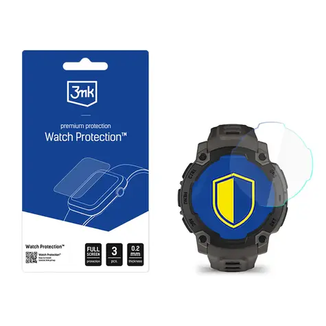 3mk Uhrenschutz FlexibleGlass Schutzglas für Garmin Instinct E 45 mm