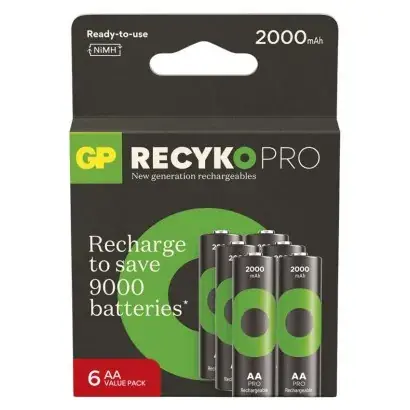 GP Wiederaufladbarer Akku ReCyko Pro Professional AA (HR6)