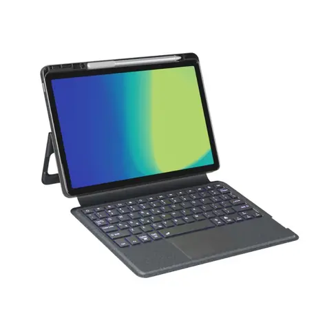 Epico Spello Schutzhülle mit beleuchteter Tastatur für Lenovo Tab M11, schwarz