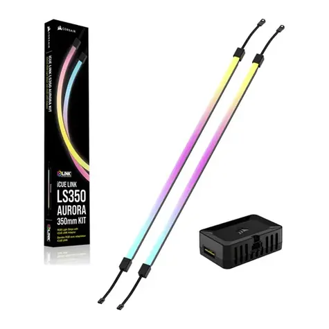 Corsair iCUE LINK LS350 Aurora RGB-Lichtleisten- Kit 350 mm / 2 Stück