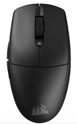 Corsair M55 Leichtgewichtige schwarze Gaming-Maus / Optischer Sensor / 16000 DPI / USB-A / 1,8 m