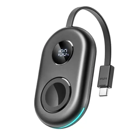 Joyroom JR-W09 schwarz / Ladegerät für Apple Watch / 3 W / USB-C-Kabel