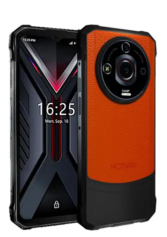 HOTWAV T7 PRO 256GB schwarz-orange