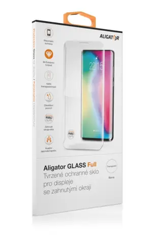 Aligator -Vollbild-Displayschutzfolie für XIAOMI Redmi Note 15 Pro+ / Schwarz