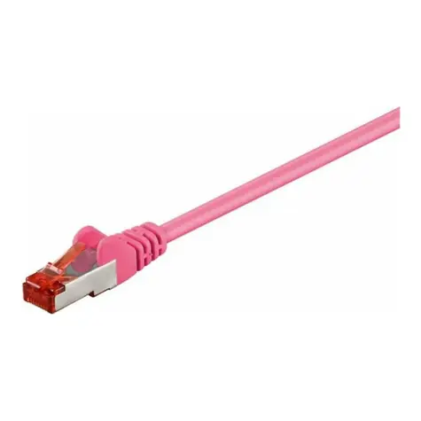 MicroConnect CAT6 S/FTP 10m pink / LSZH