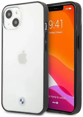 BMW Signature Collection Rückseite für iPhone 13 mini transparent