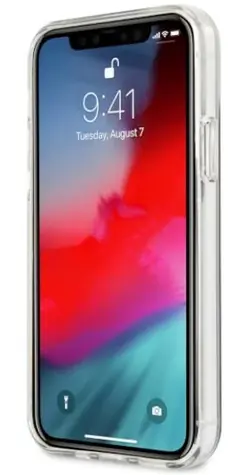 BMW Motorsport Tricolor Rückseite für iPhone 12 Pro Max transparent