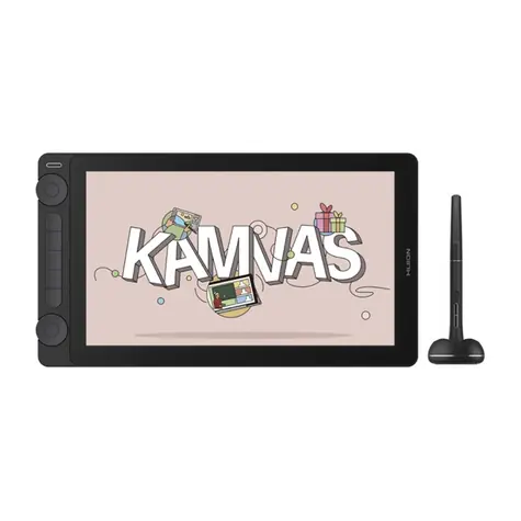 Huion Kamvas 13 GEN 3 GS1333 schwarz / Grafiktablett / 293,8 x 165,2 mm / 5080 LPI / 8192 Druckstufen / USB-C