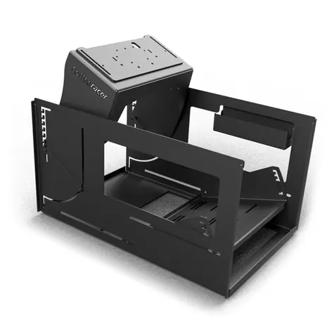 Ausgepackt - CoffeeRacer „Play“ Interieur Schwarz / Gaming-Cockpit / ausgepackt