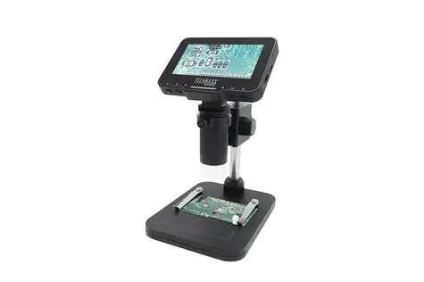 Technaxx TX-277 Digitalmikroskop Pro / 50-fache Vergrößerung / 1280x720 px / 10MP / USB-C